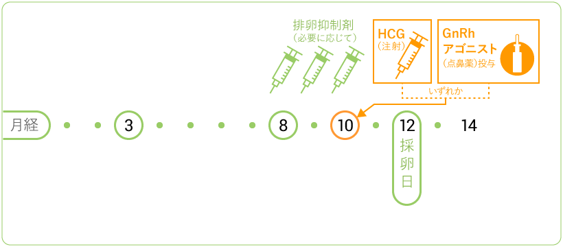 GnRhアゴニスト(点鼻薬)投与